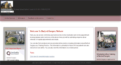 Desktop Screenshot of burfordsurgery.co.uk